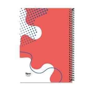 دفتر80برگ وزیری سیمی مجلدکلاسیک الیپون کد234کارتن 48