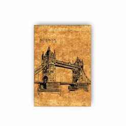 دفتر80برگ دوخط وزیری ته چسب میکرو کدD17