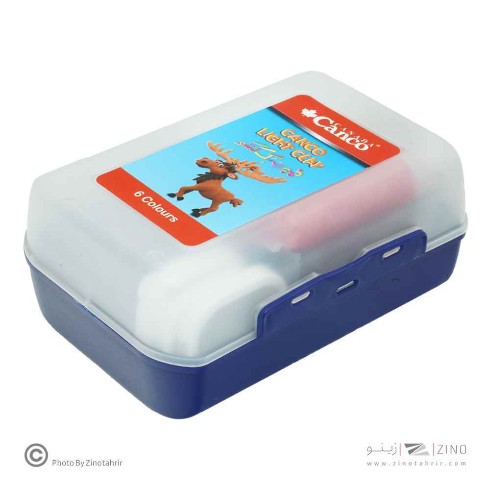 خمیرسبک 6رنگ کنکو+ظرف غذاجدید(گزی)