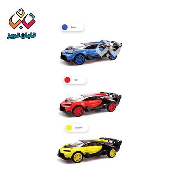 ماشین بوگاتی جعبه ای 93004 تریتی 20
