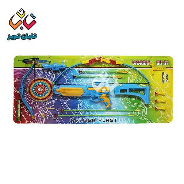 تیر کمان با دارت روکارتی بزرگ کاوش 15