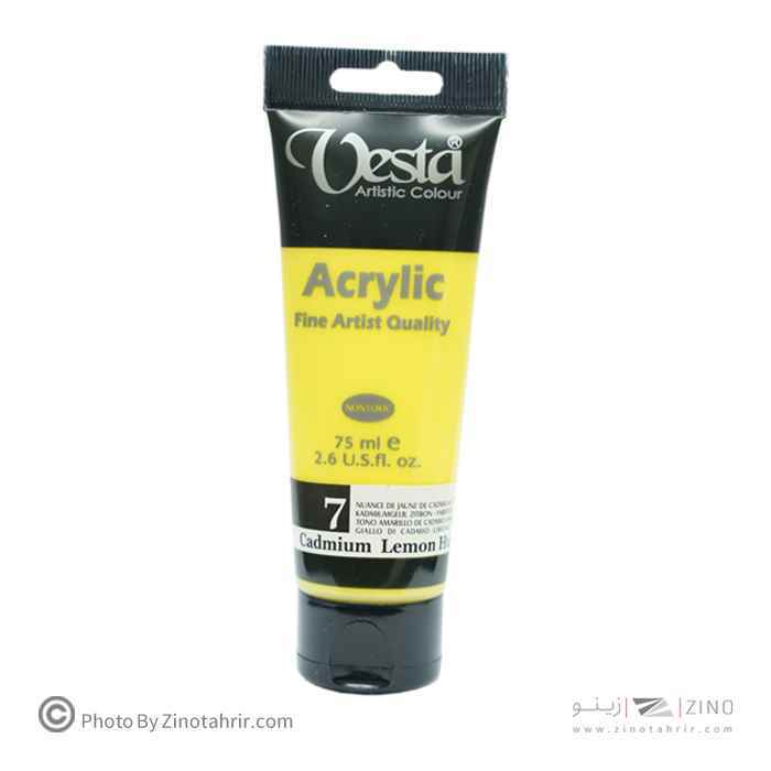 رنگ اکریلیک 75میل وستا کد7