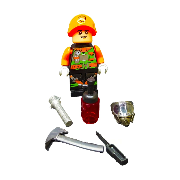 لگو شخصیت آتش نشان خارجی