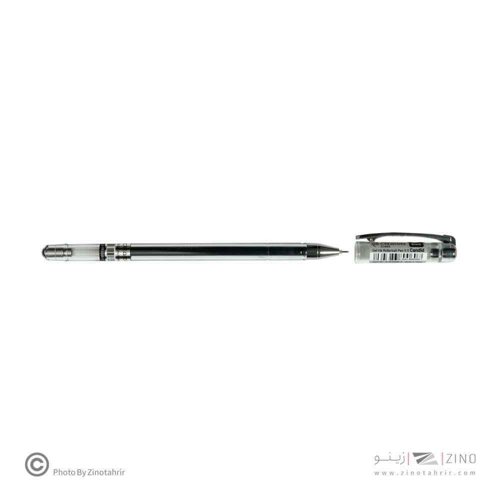 روان نویس ژل پن0/5مشکی کاندیدسیکلاس