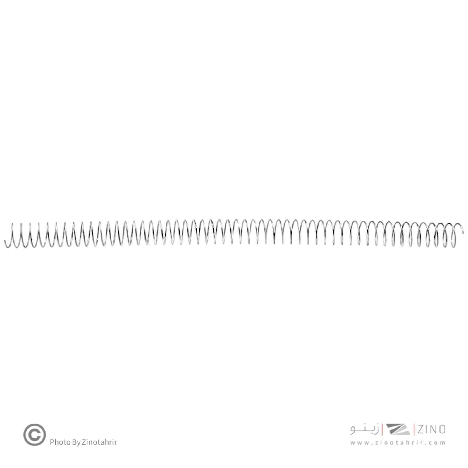 فنرمارپیچ شماره16 سوپربایند روکش نقره ای