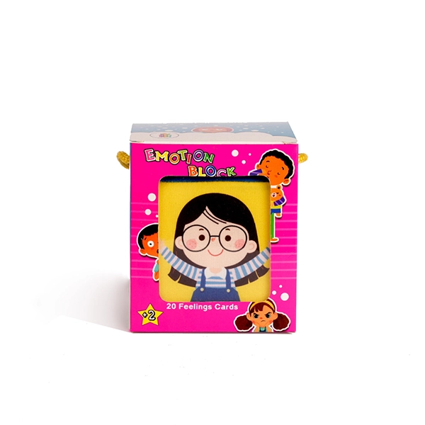 مکعب احساسات همراه با فلش کارت(36)