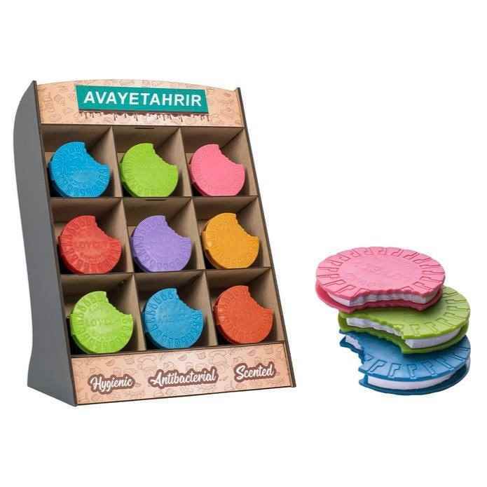 دفتریادداشت گرد بیسکویتی مدل دار آوای تحریر کدN20274