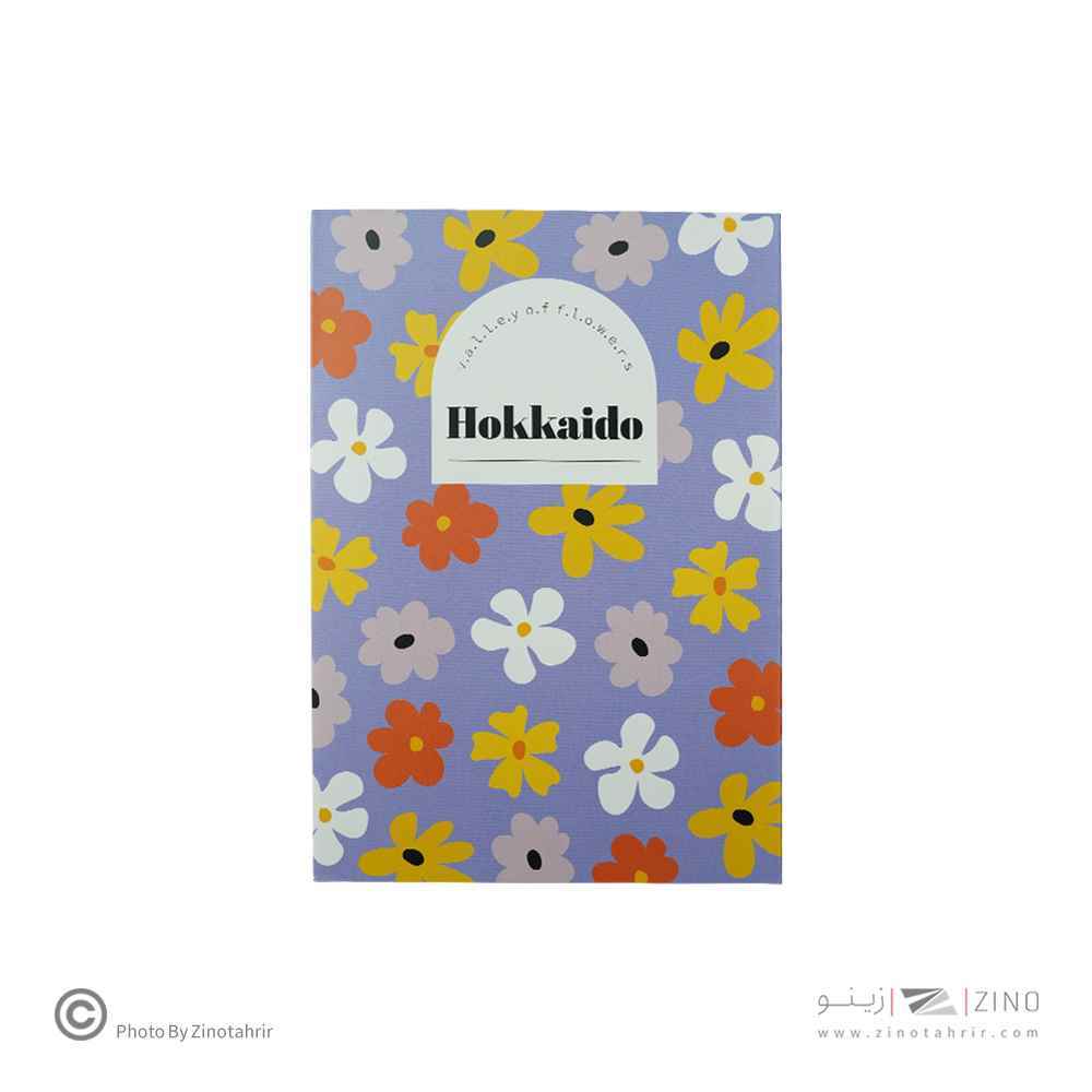 دفتریادداشت(خط دار)21*14ته چسب همین سری FLOWER