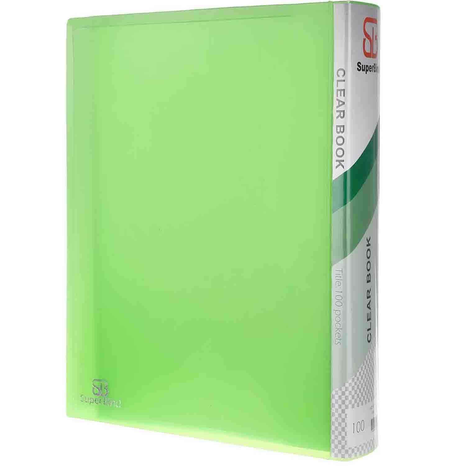 کلربوک 100برگ بدون قاب سوپربایند