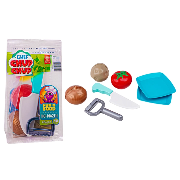 پک کوچک سالاد دو پیازه