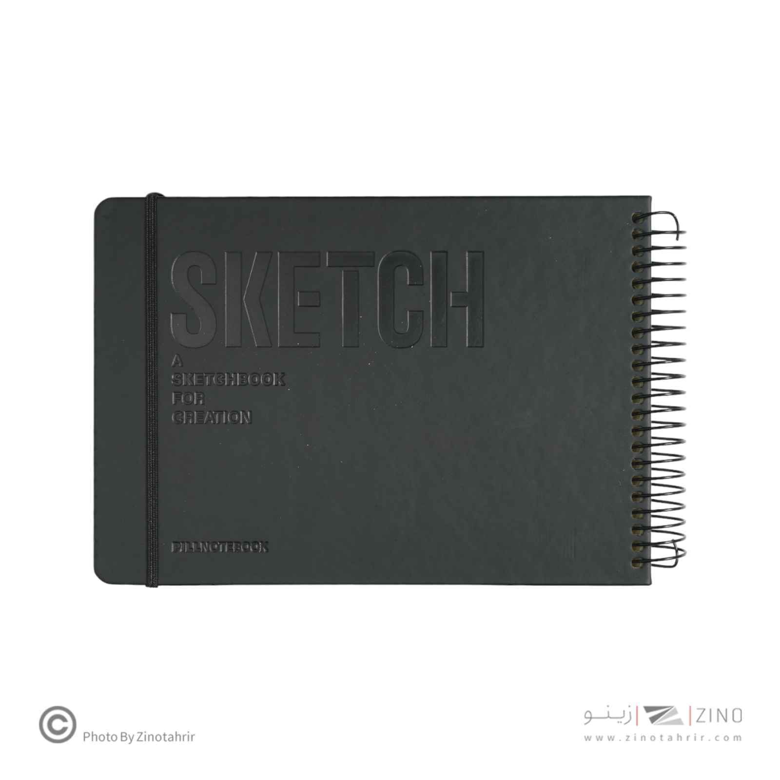 دفترطراحی60برگA5کاغذ127گرم پیل سری اسکچ