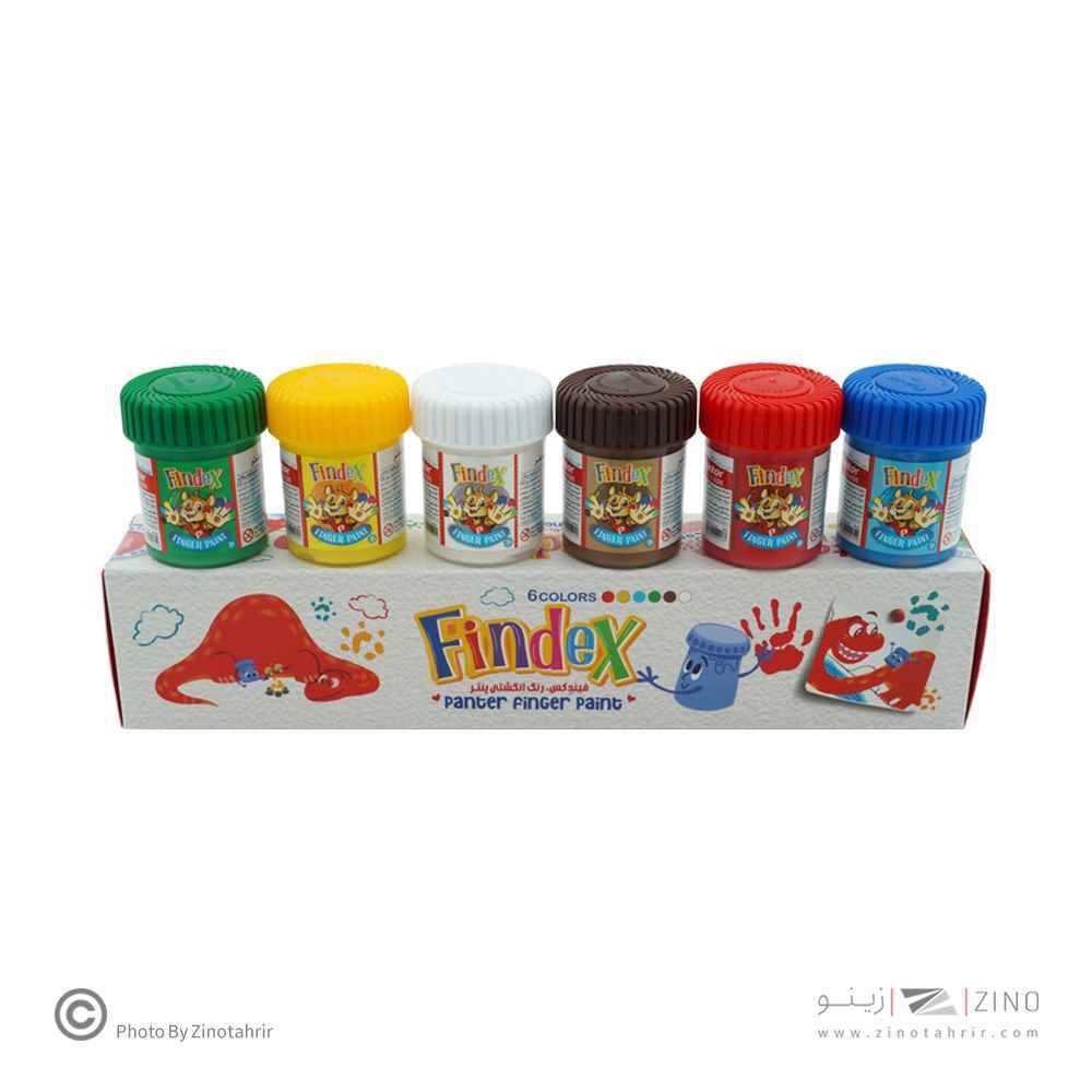 رنگ انگشتی6رنگ(35میل) پنترکدFP-105-6