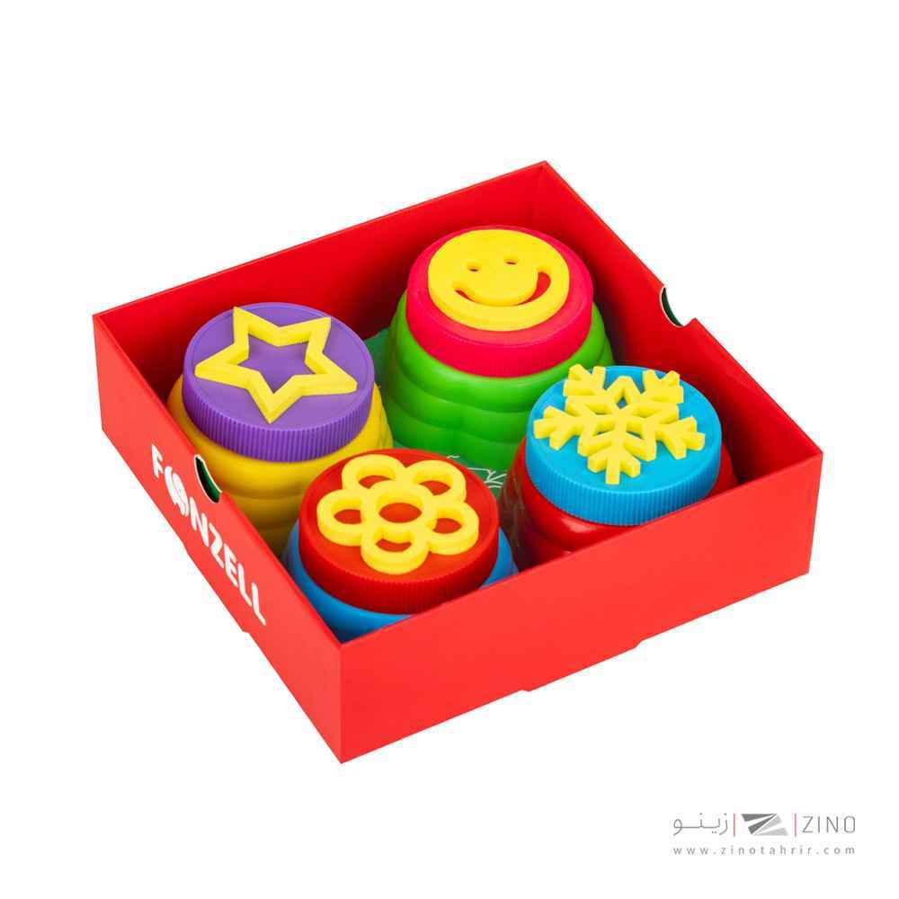 رنگ انگشتی4رنگ فونزل کد685091