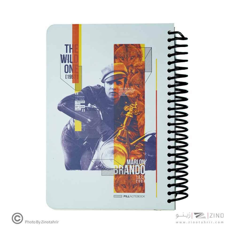 دفتررقعی سایز14*20لجندپیل سری سینماگران