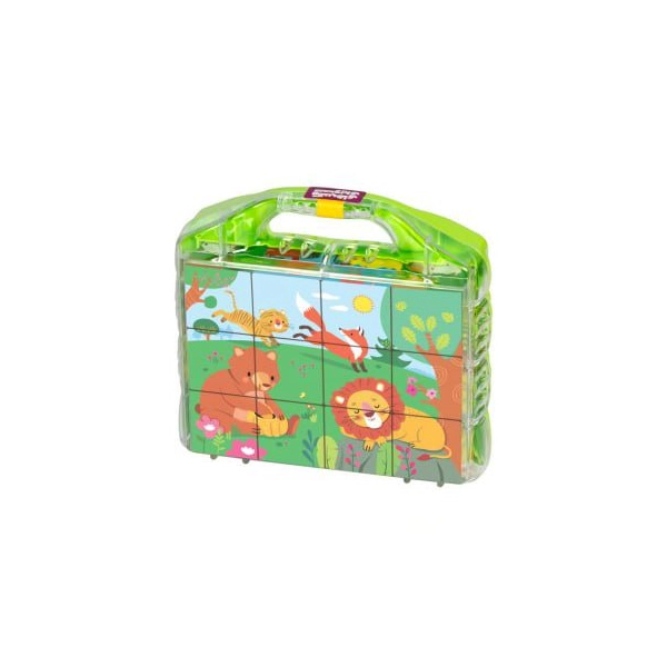 مکعب تصویری جانوران 12 عددی (20)