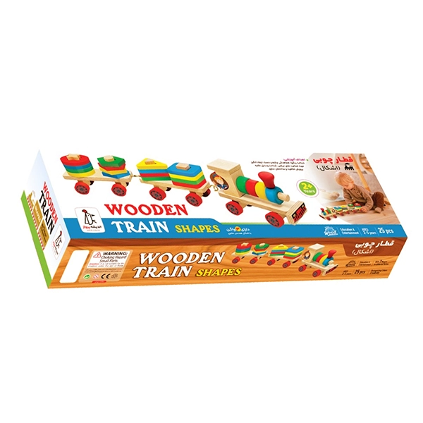 مونته سوری قطار چوبی مقدماتی فکرآوران(6)