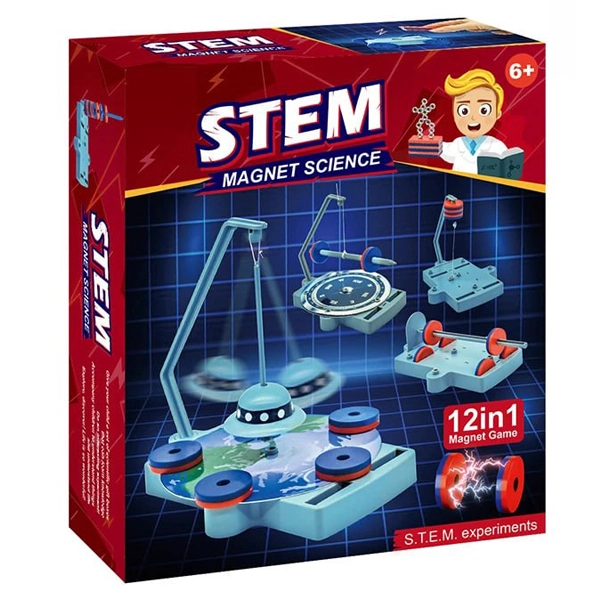 استیم 12 آزمایش با آهنربا