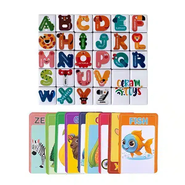 پازل سرامیکی حروف انگلیسی