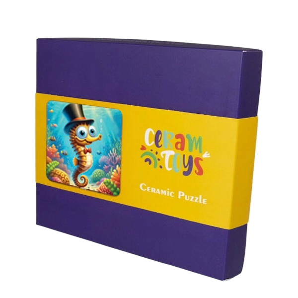 پازل سرامیکی اسب دریایی