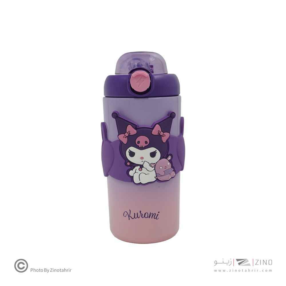 فلاسک500میل فانتزی نی دار(استیل316) کدKU3035