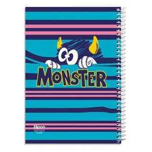 دفتر60برگ وزیری سیمی فانتزی الیپون کد223کارتن72عددی