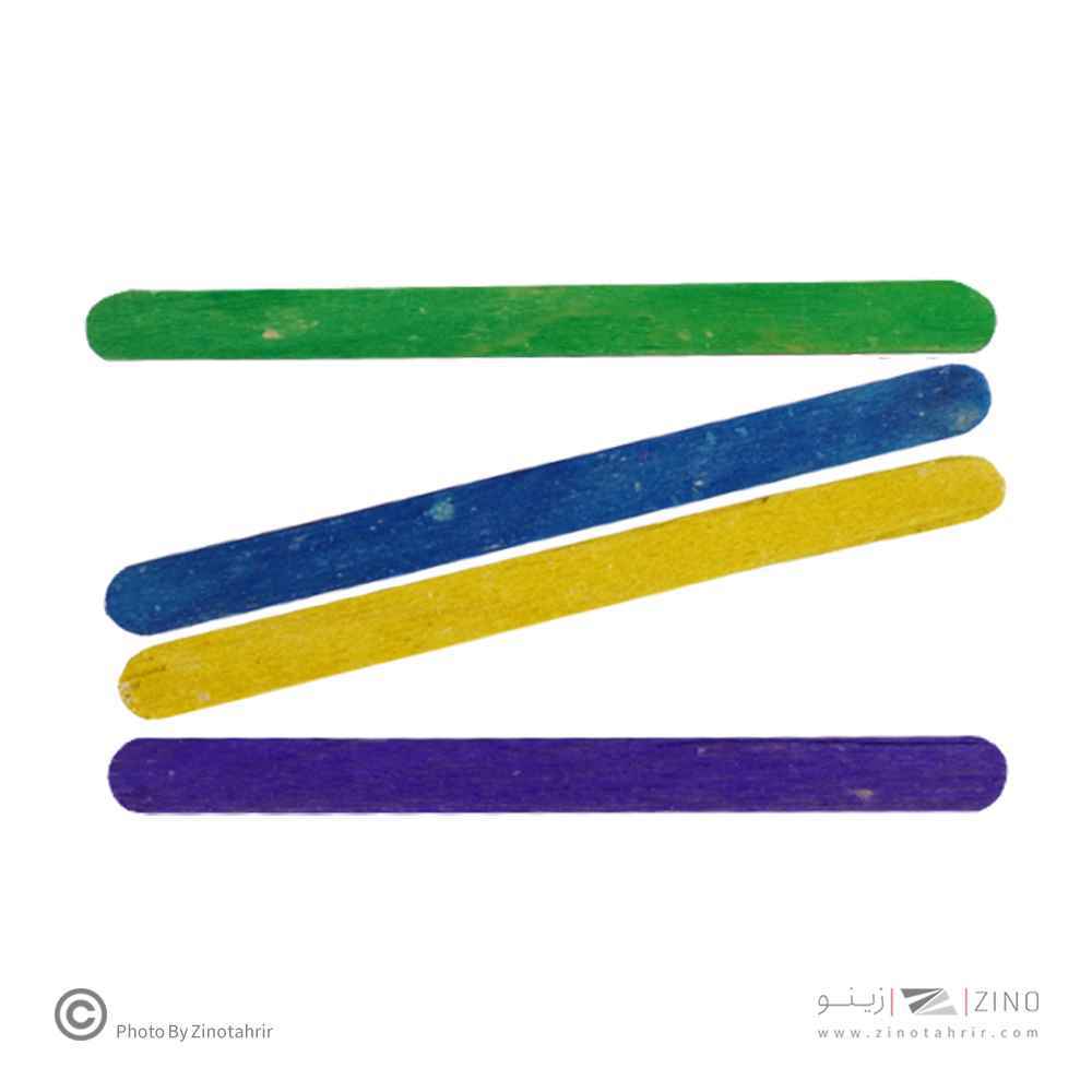 چوب بستنی رنگی صبا