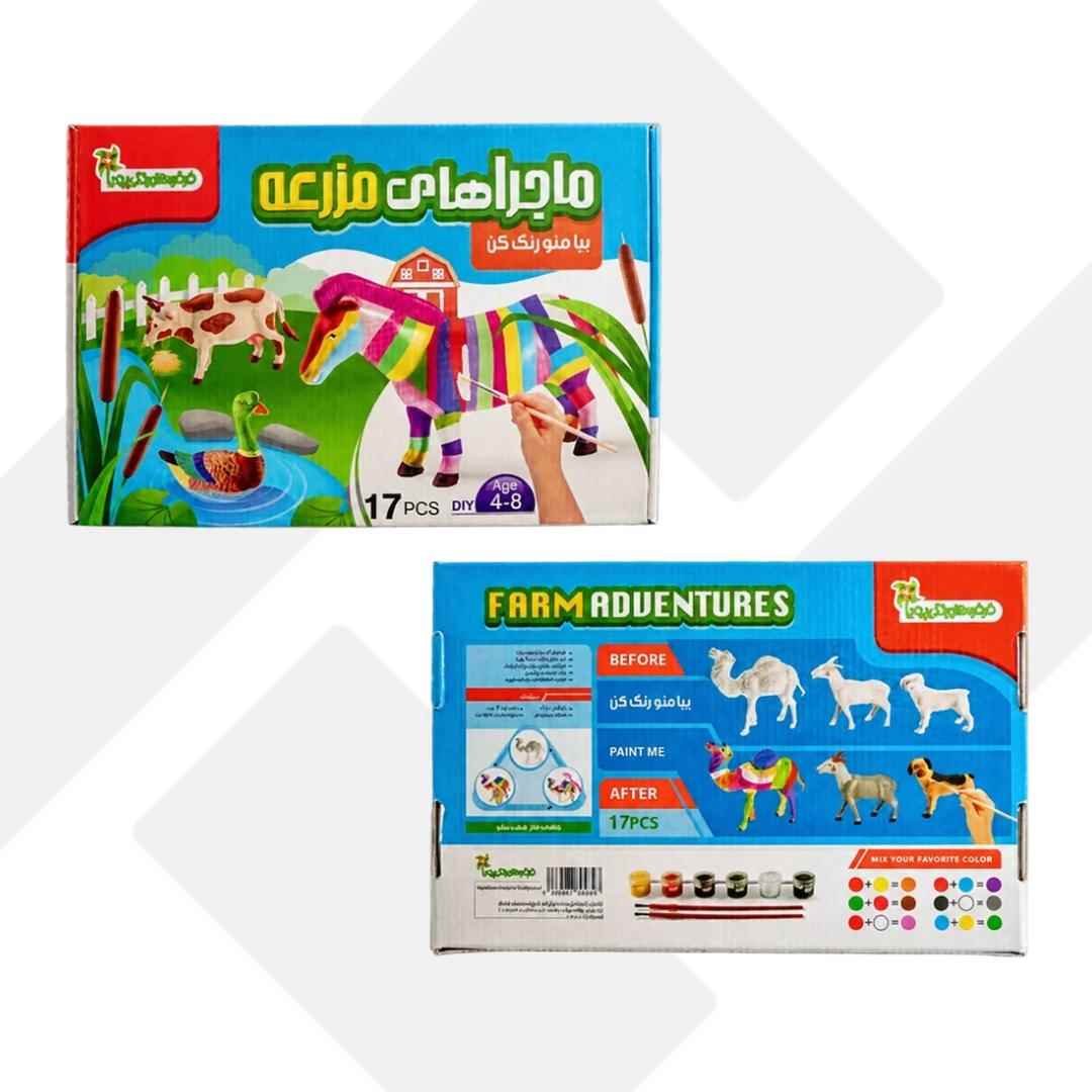 رنگم کن حیوانات مزرعه 21