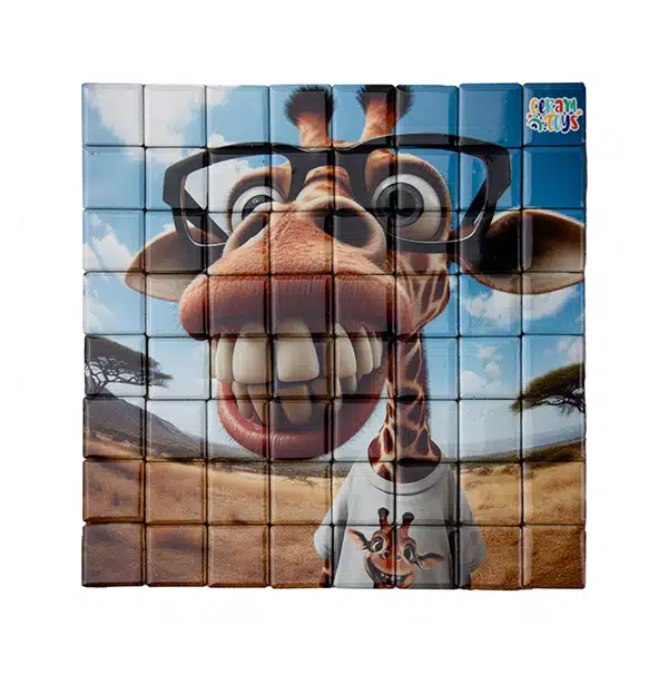 پازل سرامیکی زرافه