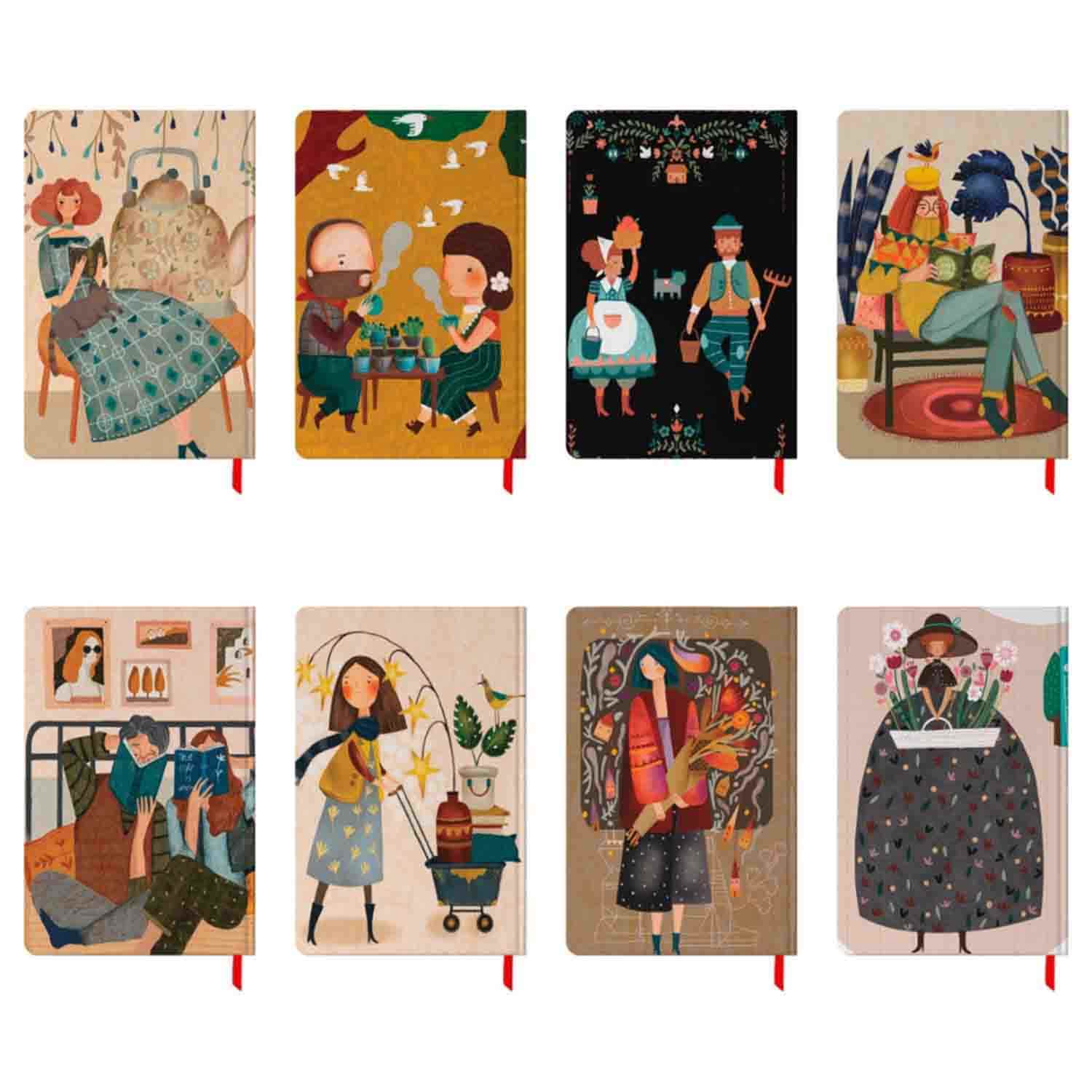 دفتر100برگ بولت ژورنال رقعی21*15مسترنوت کد564کارتن30عددی