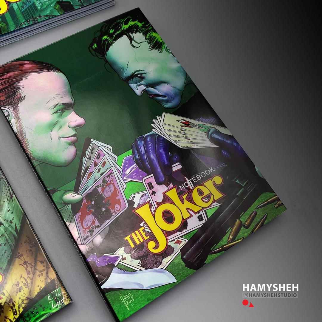 دفتریادداشت سری جوکر گلاسه سایز21*14همیشه