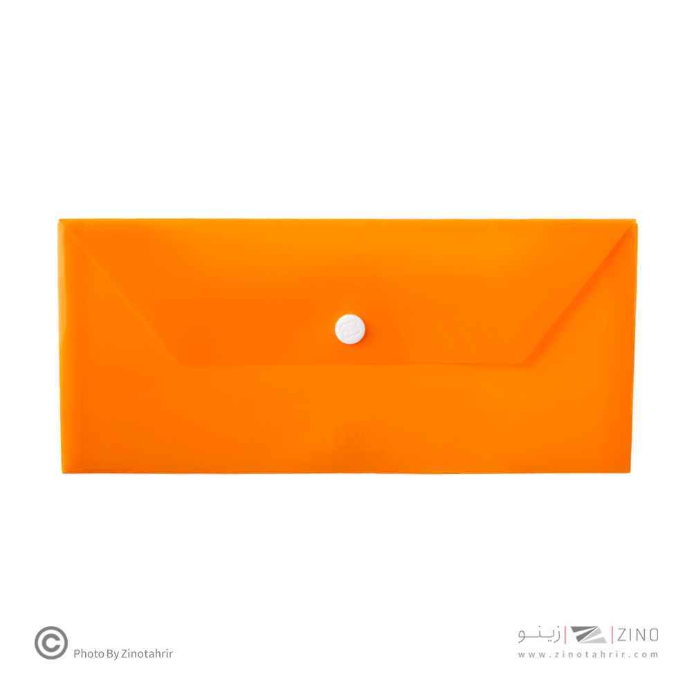 پاکت دکمه دار ملخی نارنجی سوپربایند