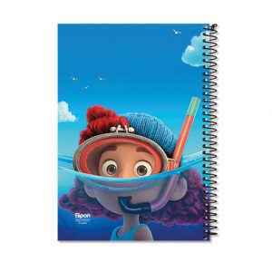 دفتر60برگ وزیری سیمی مجلدکلاسیک الیپون کد224کارتن 56