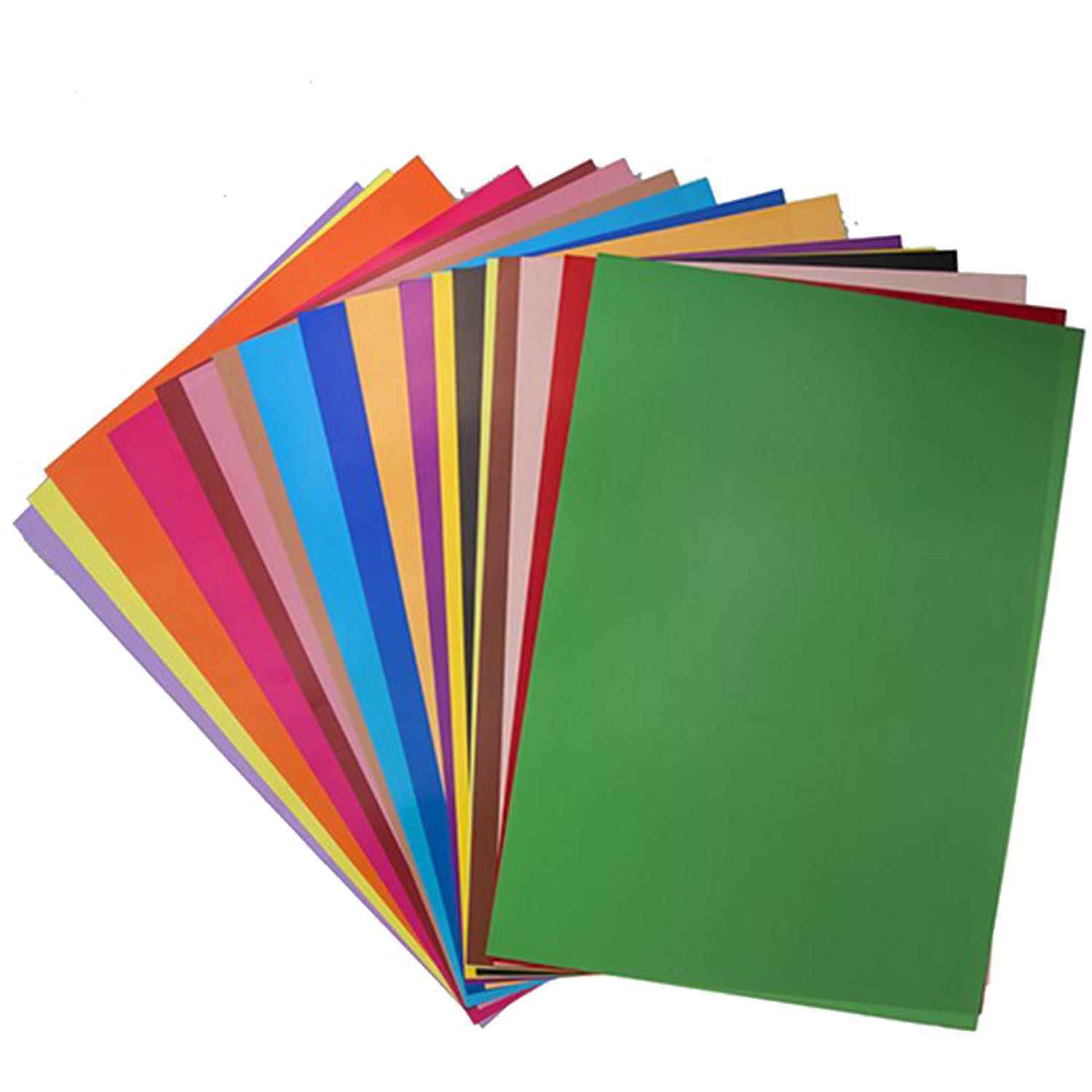 کاغذ 10رنگ A4کلیپس بسته 20برگی