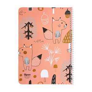 دفتر40برگ وزیری سیمی فانتزی الیپون کد214کارتن96عددی