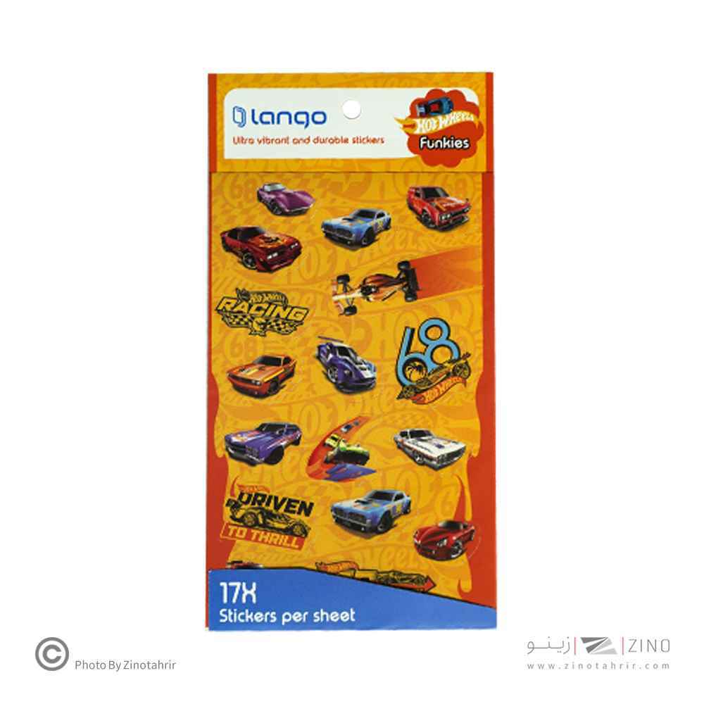 برچسب لانگو سری فانکیز طرح ماشین