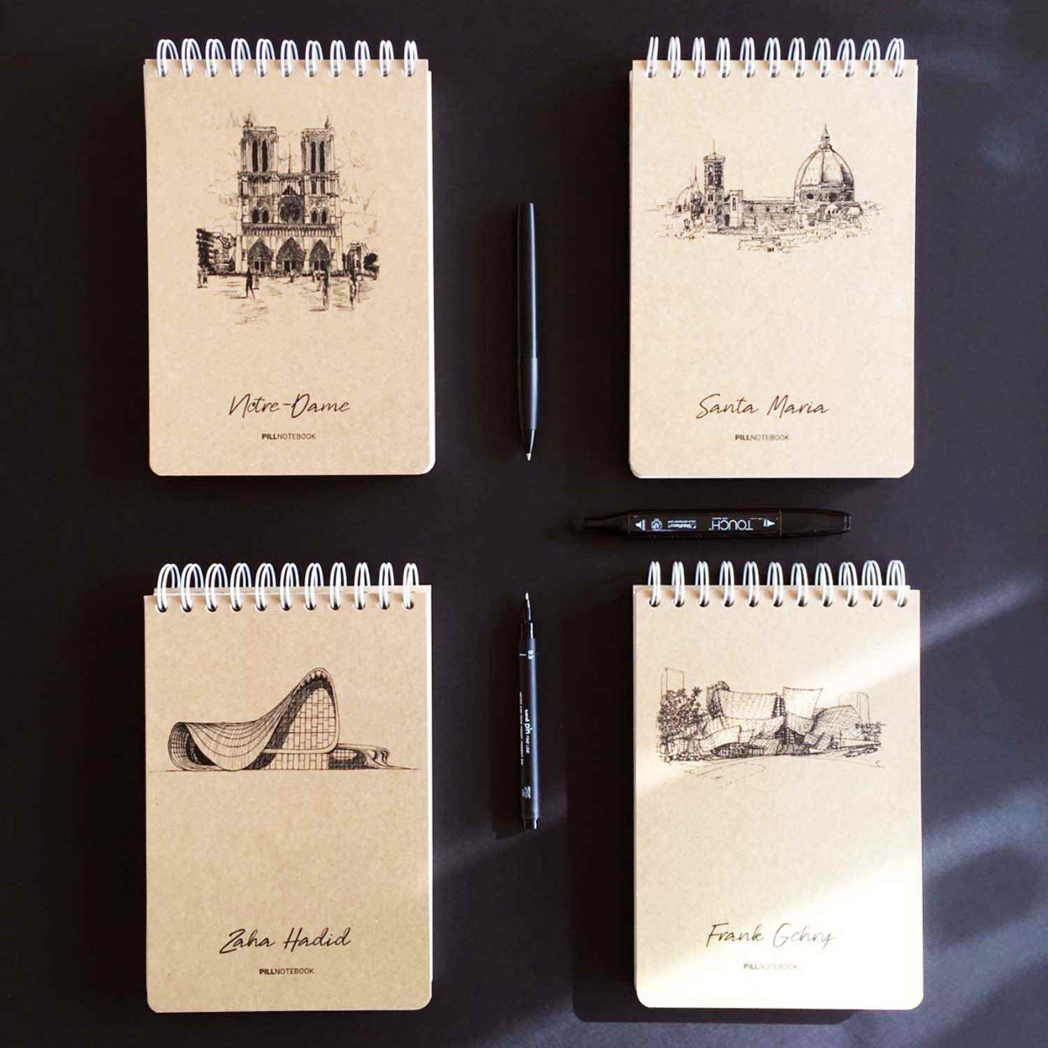 دفتریادداشت اسکیس A5 پیل