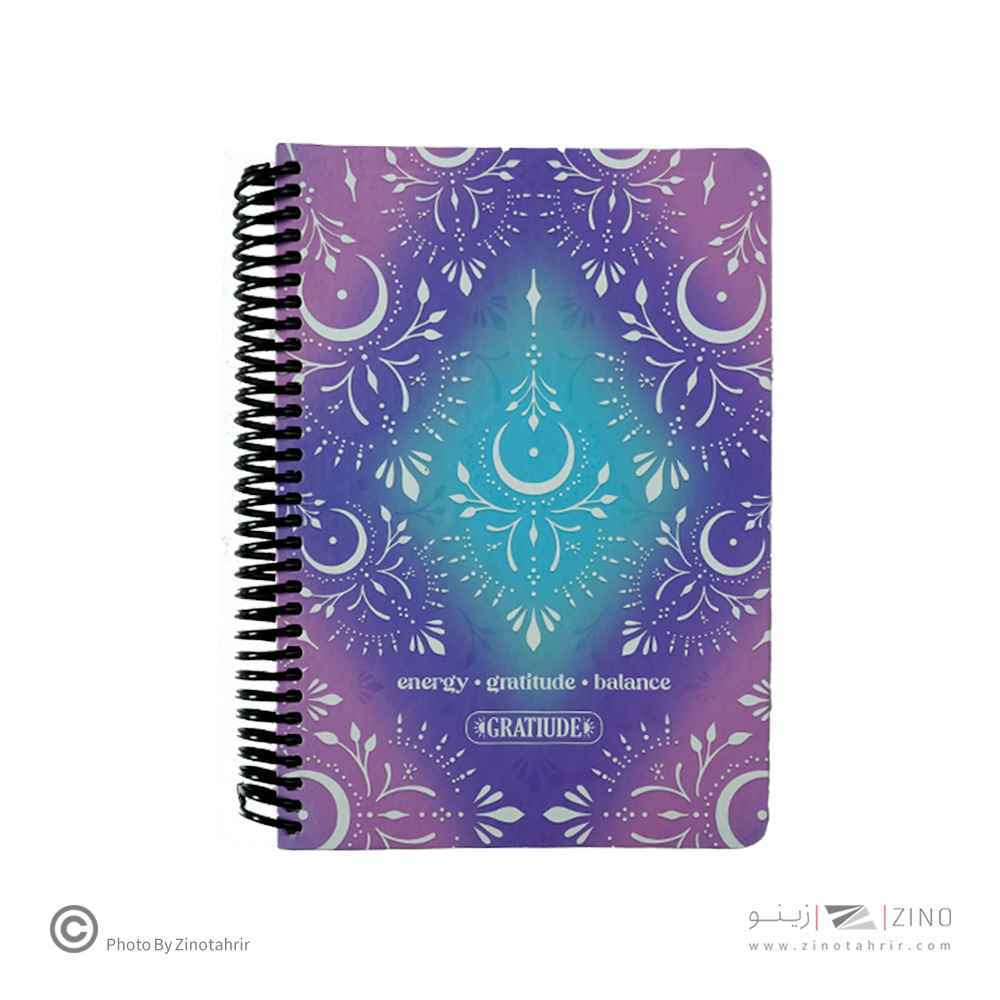 پلنر216برگ140*200سیمی جلد سخت لانگو سری شکرگزاریGRATIUDE