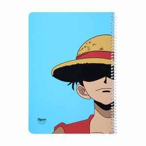 دفتر60برگ وزیری سیمی فانتزی الیپون کد223کارتن72عددی