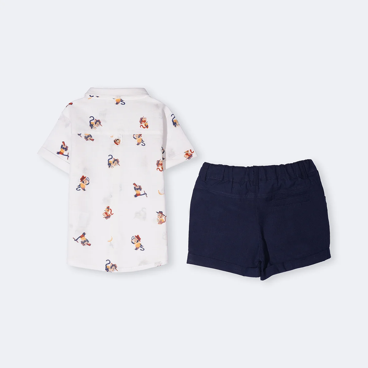 پیراهن و شلوارک پسرانه طرح آرتور کد 142352