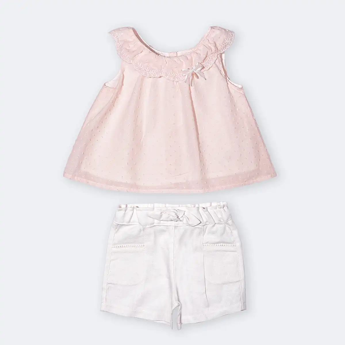 بلوز و شلوارک دخترانه طرح آینور کد 14128