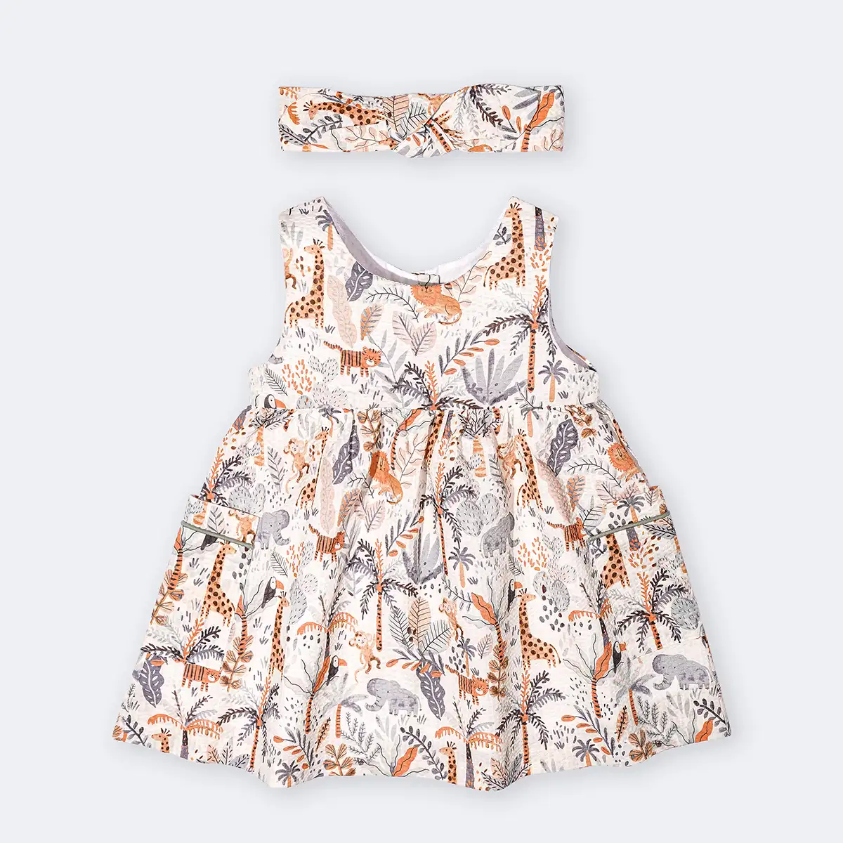 پیراهن دخترانه با تل طرح کاترین کد 14148