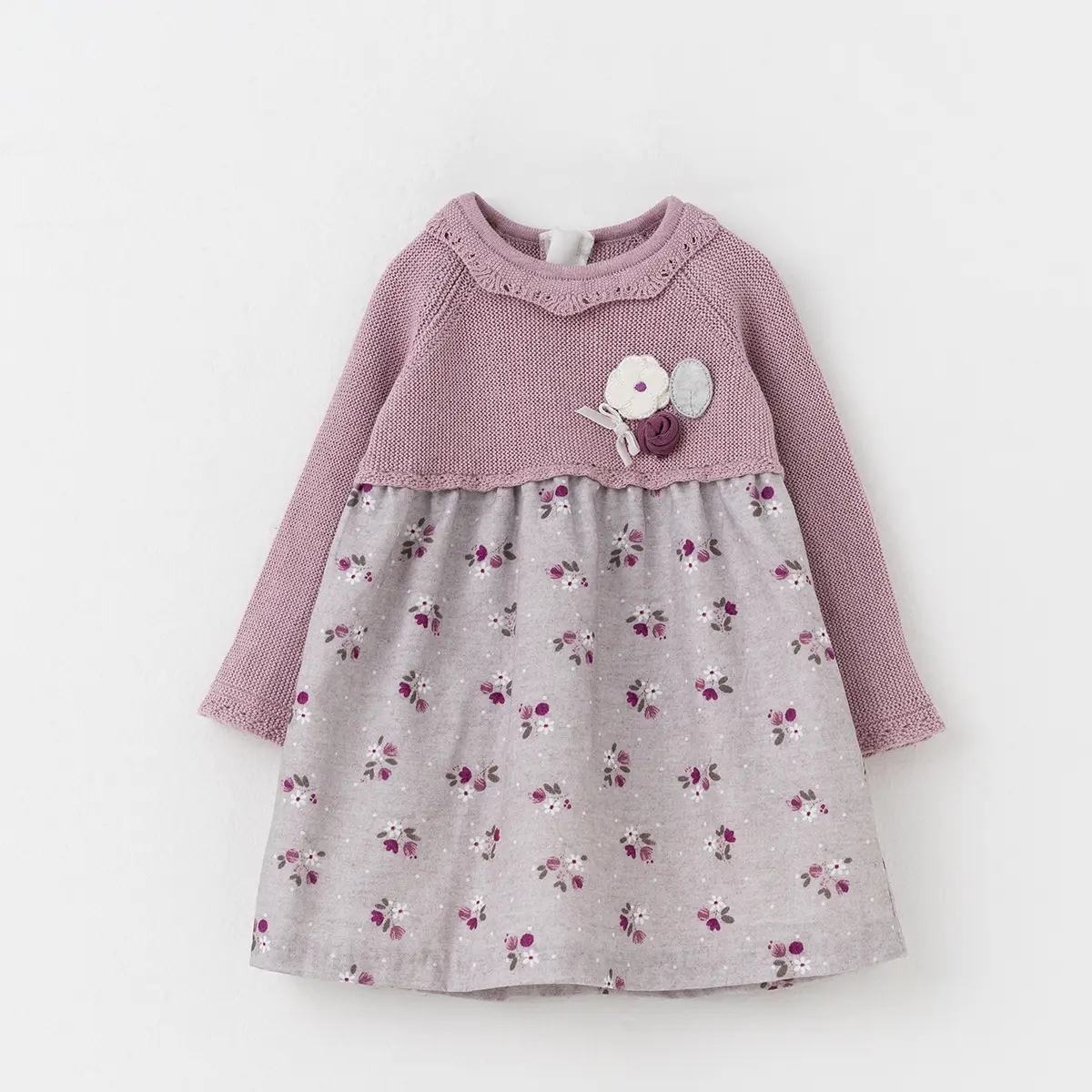 پیراهن دخترانه با تل طرح دایانا کد 231642