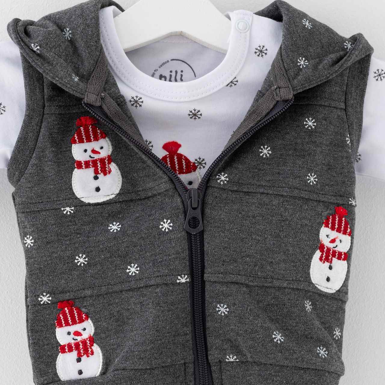 سه تیکه طرح برفی کد 4046