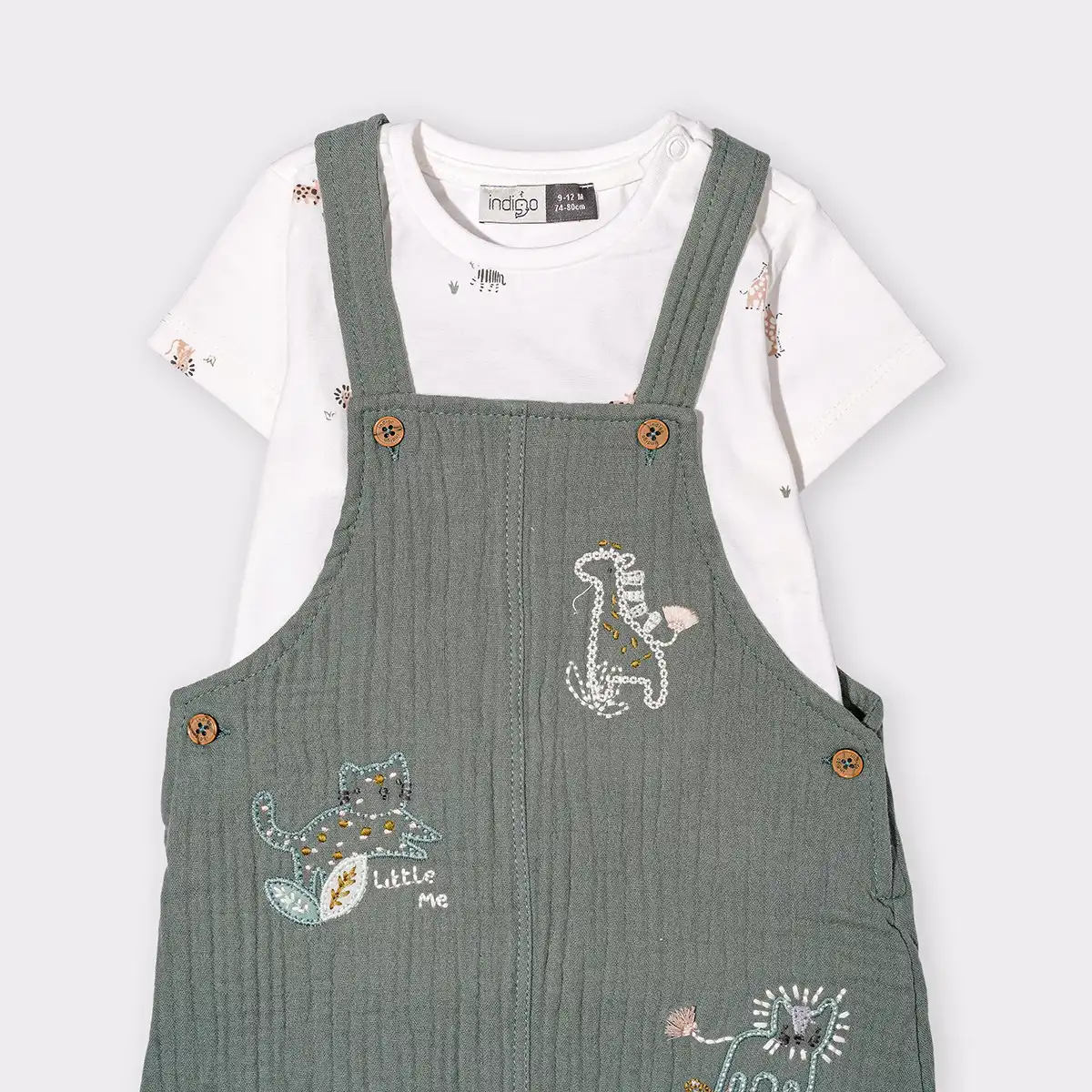 دوبنده پسرانه با کلاه طرح لیام کد 14207