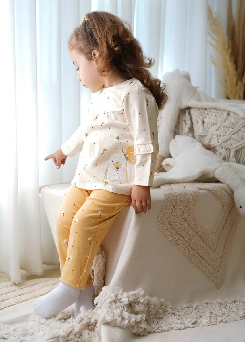 بلوز آستین بلند و شلوار مرلین 9550