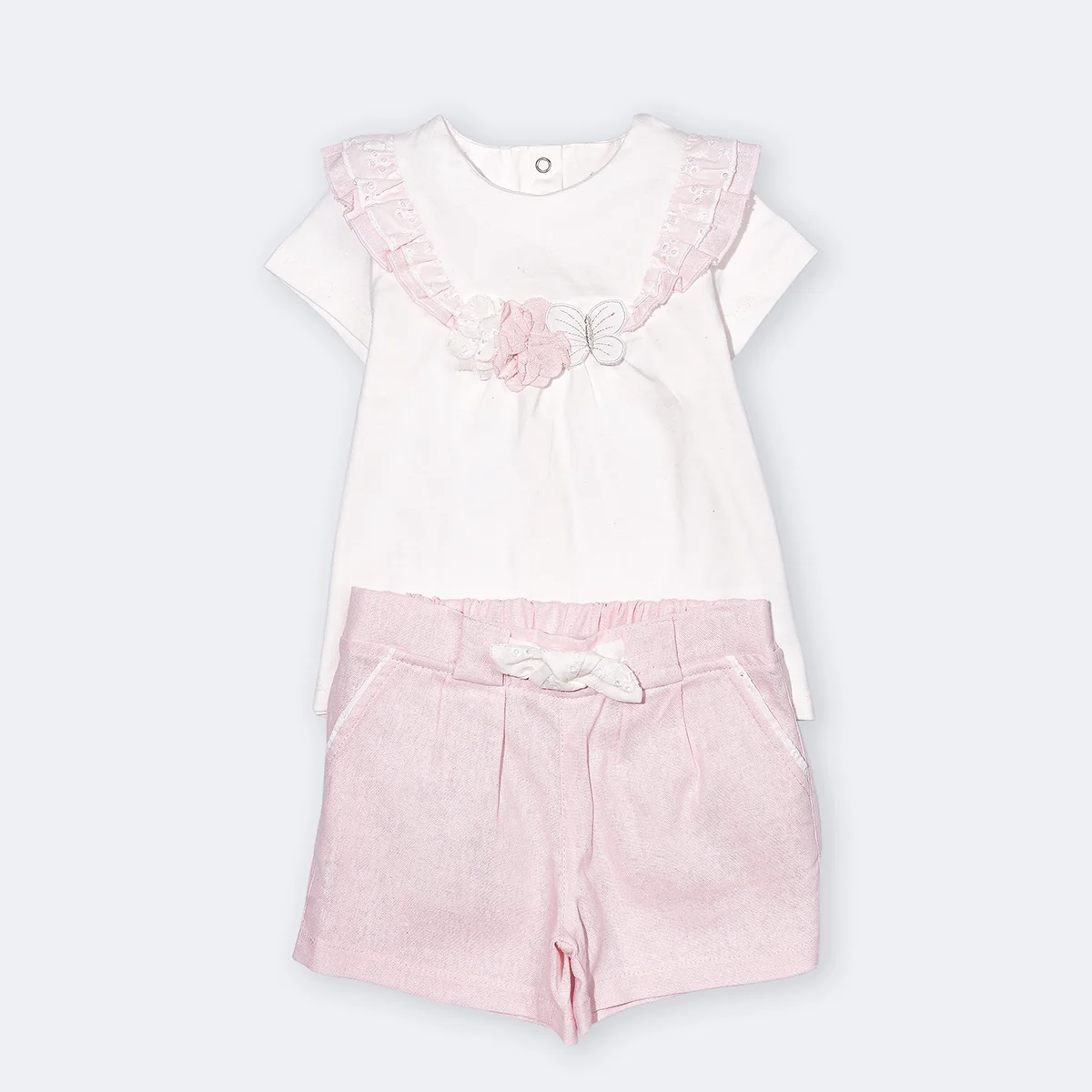 بلوز و شلوارک دخترانه طرح مایسا کد 14122