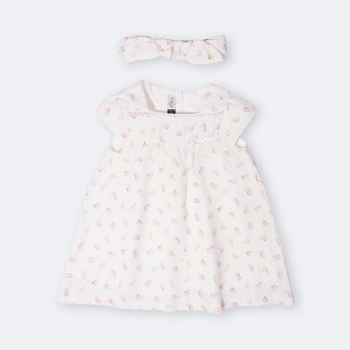 پیراهن دخترانه با تل و شورت طرح نیوشا کد 14144