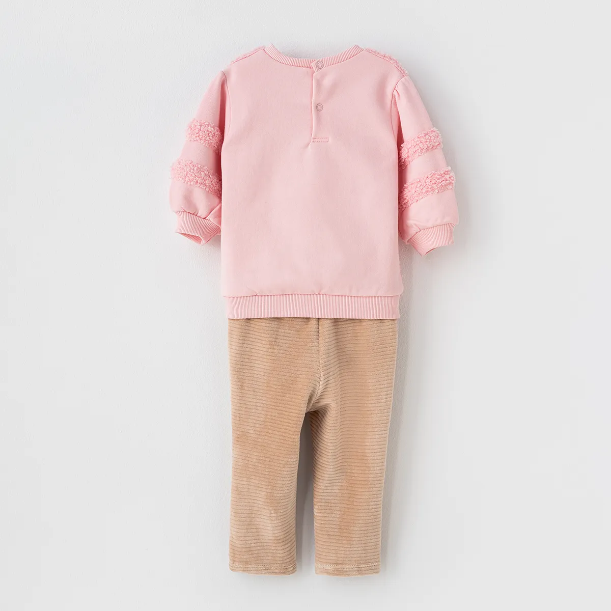 بلوز و شلوار دخترانه با کیف طرح پوپک کد 231201