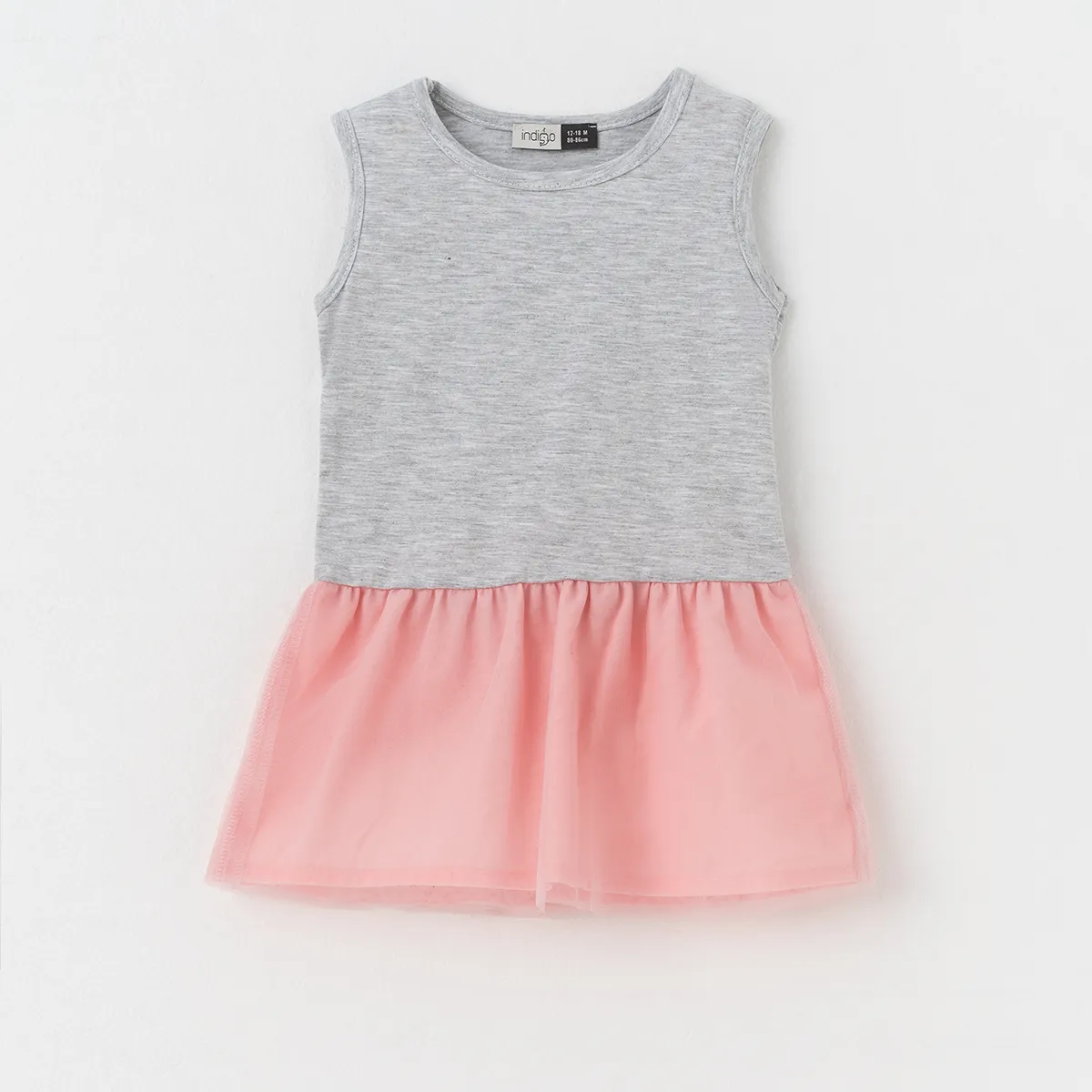 بلوز و سارافون دخترانه با تل طرح رویسا کد 23188