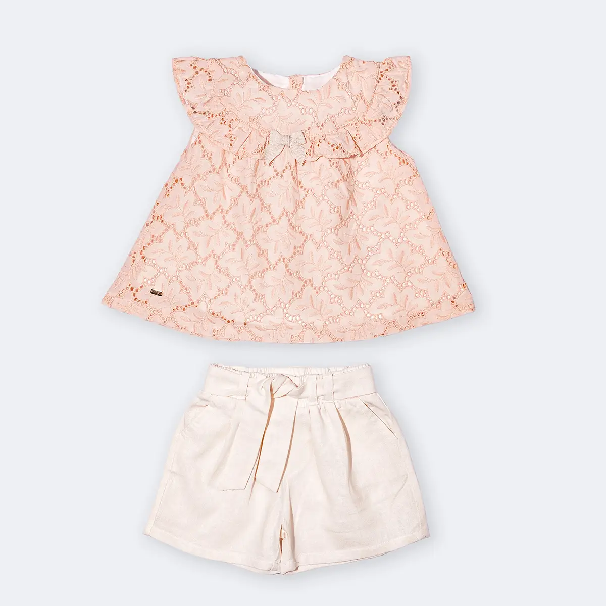 بلوز و شلوارک دخترانه طرح سارینا کد 14131